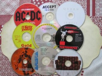 20 CD BEZ OBALOV : rock, pop, výhodná cena.