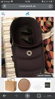 Bugaboo Bee vanicka