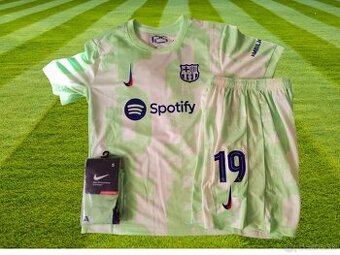 dres Lamine Yamal FC BARCELONA zelená edícia