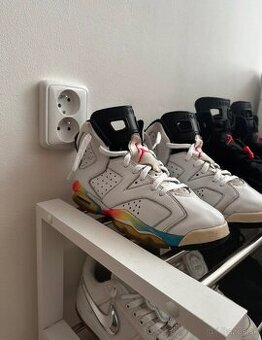 Jordan 6 rainbow dámske 38