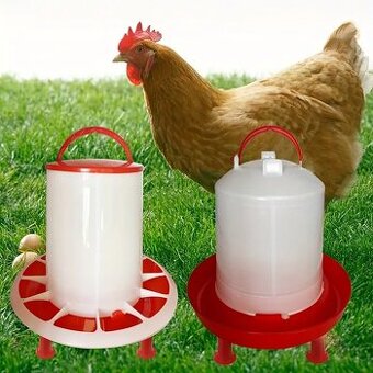 Nové 6kg krmítko + 6L napájač vody