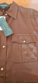 Hodvábna NOVÁ košeľa Ralph Lauren, veľ. M