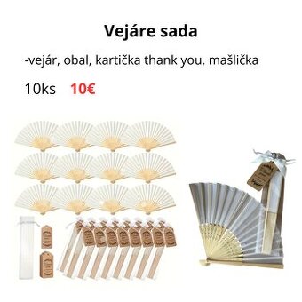 Svadobné dekorácie