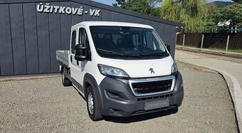 Peugeot Boxer HDI 130K Valnik Maxi 7-Miest Dlhá korba Ťažné