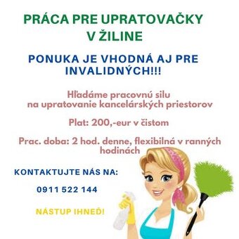 Upratovanie ŽILINA