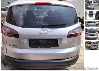 FORD S-Max 1.8 TDCI 2008 predám MOTOR, Trysky 4M5Q-9F593-AD,