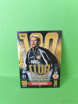 Schmeichel 100 Club Topps Match Attax extra2023/24 Mancheste - 1
