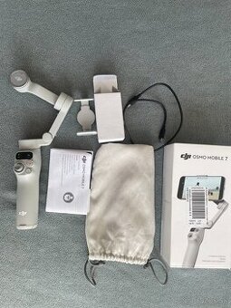 Predám stabilizátor DJI Osmo Mobile 7