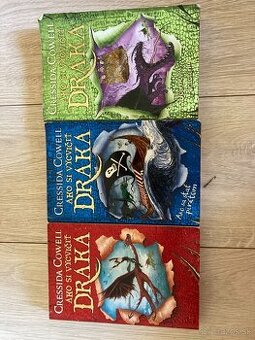 Predám 3 knihy Ako si vycvičiť draka