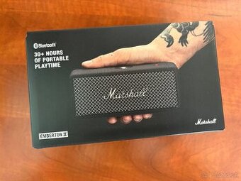 Marshall Emberton II BT - Black and Steel reproduktor - 1