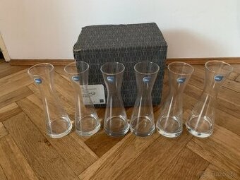 Predám 6ks sklenené karafy na vodu Schott Zwiesel, 250 ml