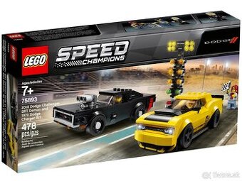 Lego Speed 76893 Dodge Challenger SRT Demon & Dodge Charger
