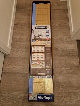Podložka pod podlahu SELITBLOC 1,2 x 6,2m + HLINÍKOVÁ PÁSKA