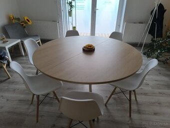 Predám jedálenský/konferenčný stôl + 6 stoličiek - NOVÉ