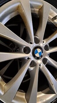 Predám originál alu set B.M.W 17"-5x120+225/55r17 zimné