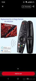 Náhrada ovládača LG Smart AN MR20GA