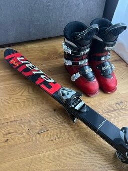 Predám detské lyže + lyžiarky