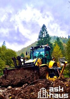 Výkopové a zemné práce Ružomberok a okolie