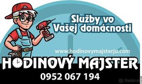 Hodinový majster/manžel 0952067194