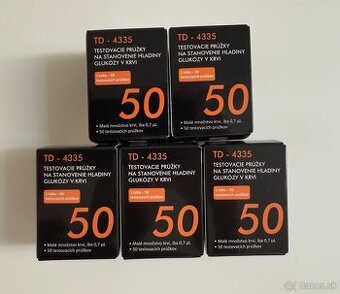 Testovacie prúžky do glukomera