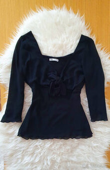 Čierna blúzka ZARA ♥