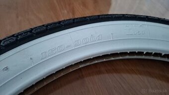 BABETTA Pneumatiky s bielym lemom- 19,9