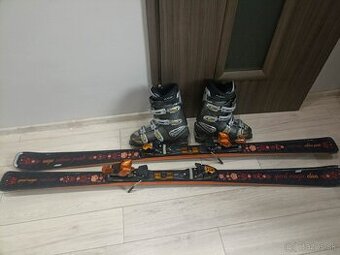 lyže elan a lyžiarky