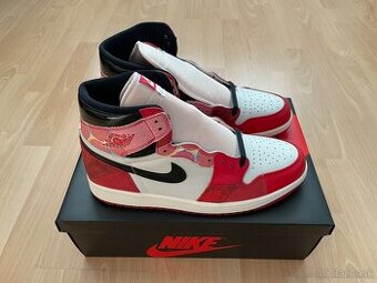 Jordan 1 Retro High Og Spiderman Across 100% originál nové