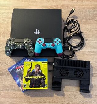 PS4 PRO 1TB + príslušenstvo