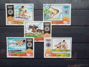 Poštové známky č.835 - Sharjah - OH 1972 Mníchov