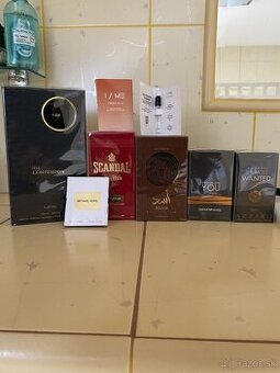 Originálne parfémy – celé balenia + 5ml vzorky