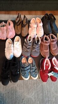 detske dievčenské topánky