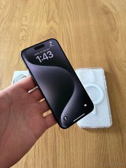 iPhone 15 Pro Max 256 gb Black Titanium v záruke
