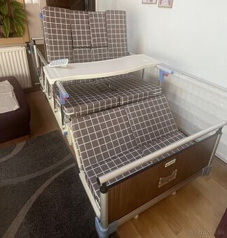 Elektrická kompletne polohovateľná postel