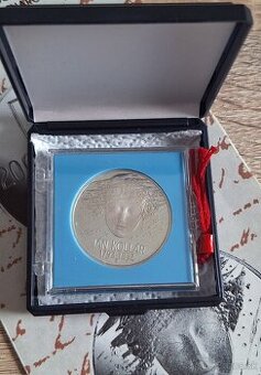 7 kusov 200 Sk proof mince