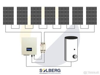 Fotovoltaická zostava pre ohrev vody - 3,5 kWp