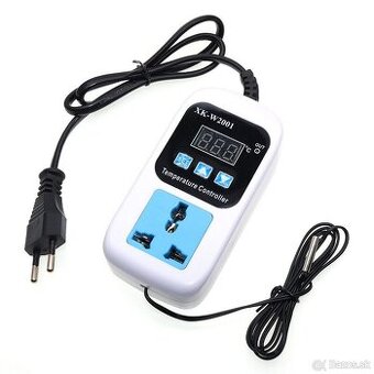 Digitálny regulátor teploty, termostat, zásuvka 110V-220V