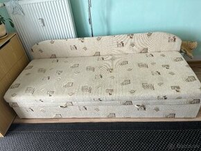 Rozťahovacia posteľ/gauč s ukladacím priestorom