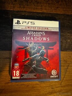 Assassins Creed Shadows PS5 Limited edition.