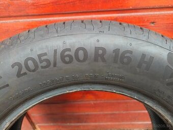 Letné pneumatiky Continental 205/60 R16 H