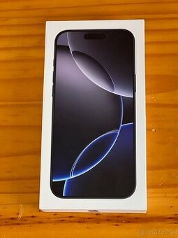 iPhone 16 pro Max 256 GB black titanium