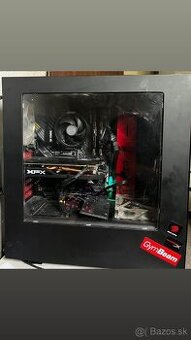 Herný počítač - Ryzen 5600, RX 570 8GB, 32GB RAM, 750GB SSD