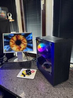 Herný počítač i5‑4590 / RX 580 / 16 GB RAM / 256 GB SSD
