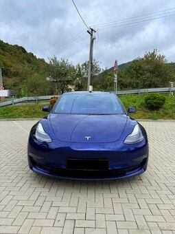 Predám Tesla 3 366kw LR Dual Motor 2021 - odpočet DPH