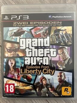 Predám na PS3 hru GTA Liberty City