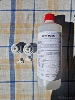 1" koncovky na radiátory + inhibítor korózie