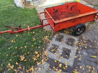 Prívesný vozík za malotraktor - 1