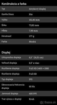 Motorola g14 8gb/256gb modrý