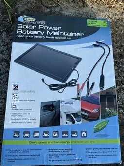 Solárny panel na udržiavanie batérie 6W nepoužitý