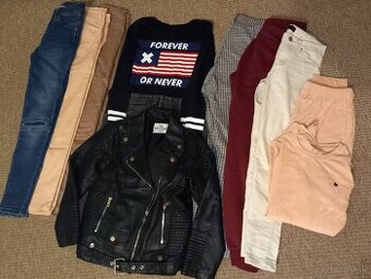 Balík oblečenia dámske - dievčenské XS,S, 164